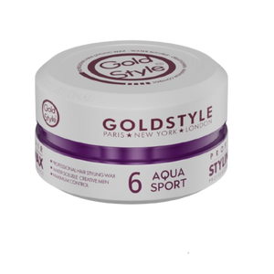 Gold Style 6 Aqua Sport Hair Styling Wax 150 ml