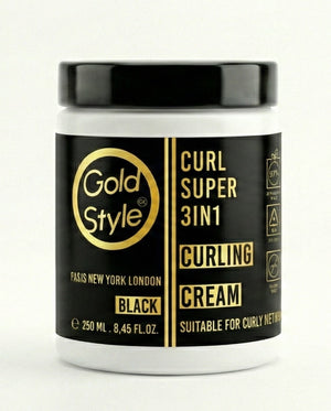 Gold Style 3in1 Black Curling 250 ml - Hairwaxshop