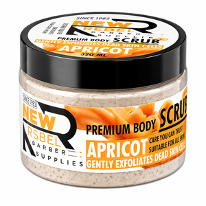 New Rebel Premium Body Scrub Apricot – Exfoliating Body Scrub 320ml