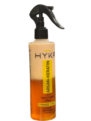 HYKR Argan Keratin Due Phasete Hair Conditioner Spray 300 ml