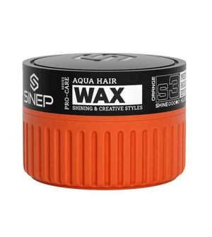 Sinep Hair Wax Orange S3 Medium Holding Effect 150 ml - Hairwaxshop